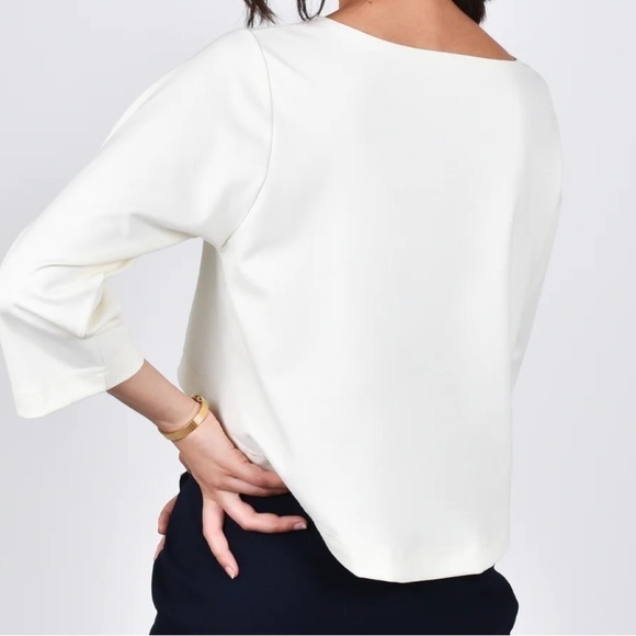 PARIDAEZ Women’s Original IBIS 2 in 1 Top 3/4 Sleeves Cream XS/ S - Picture 4 of 16